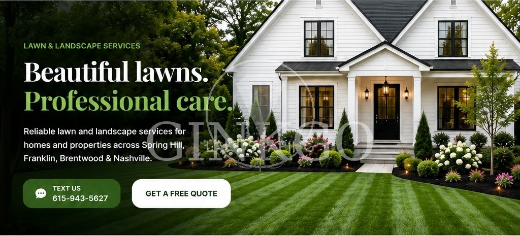 Ginkgo Landscaping lawn and landscape services